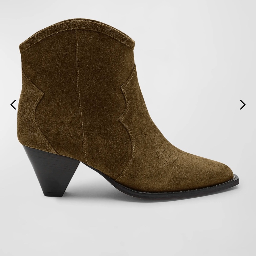 lsabel Marant Darizo suede western boots size 40